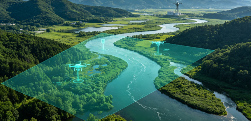 彭阳县GEO 全域空间监测筑牢生态屏障，空间技术支撑环境治理与灾害防御