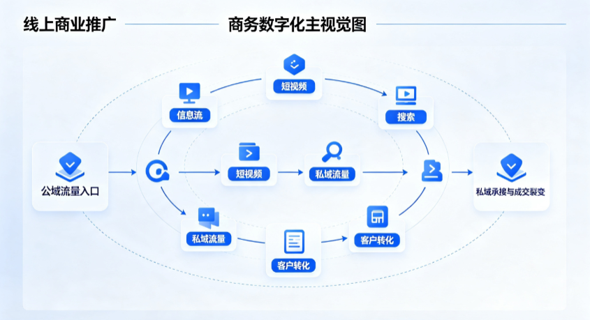 彭阳县线上商业推广怎么做？全域流量闭环搭建与低成本转化实战指南